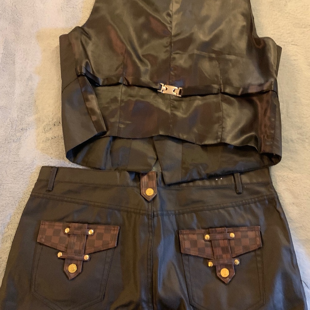 JEANS PANTS and VEST